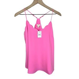 J. Crew Scalloped Cami Tank